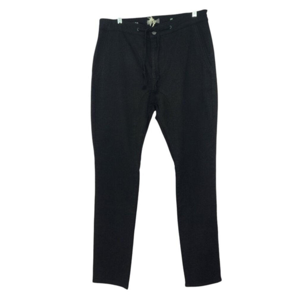 NWT DL1961 Jay Track Chino Black Drawstring Pants size 32
